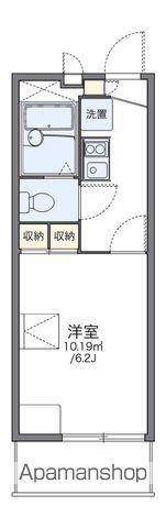 レオパレス十三(1K/2階)の間取り写真