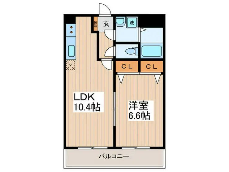 ヴィラ・フロレスタ 5階階 間取り