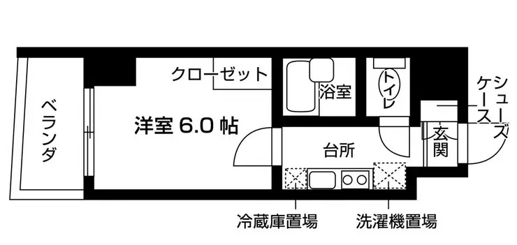 Nasic目白台 13階階 間取り