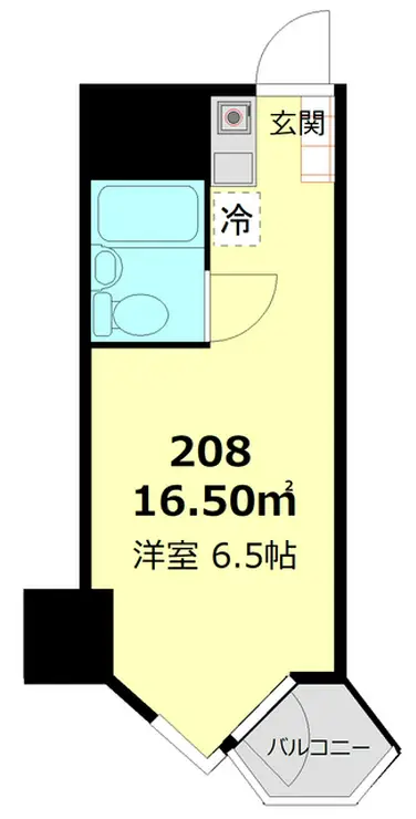 東京ベイビュウ 2階階 間取り