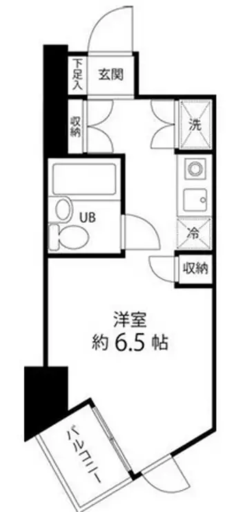 ドミトリー原町田 3階階 間取り