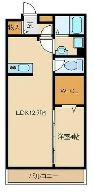 トレビナ保谷 2階階 間取り