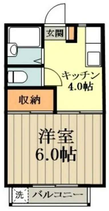 クレインヒル小金井 2階階 間取り