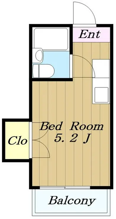 クレール新百合 2階階 間取り