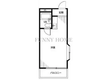 メゾン・ド・リベルテ(ワンルーム/5階)の間取り写真