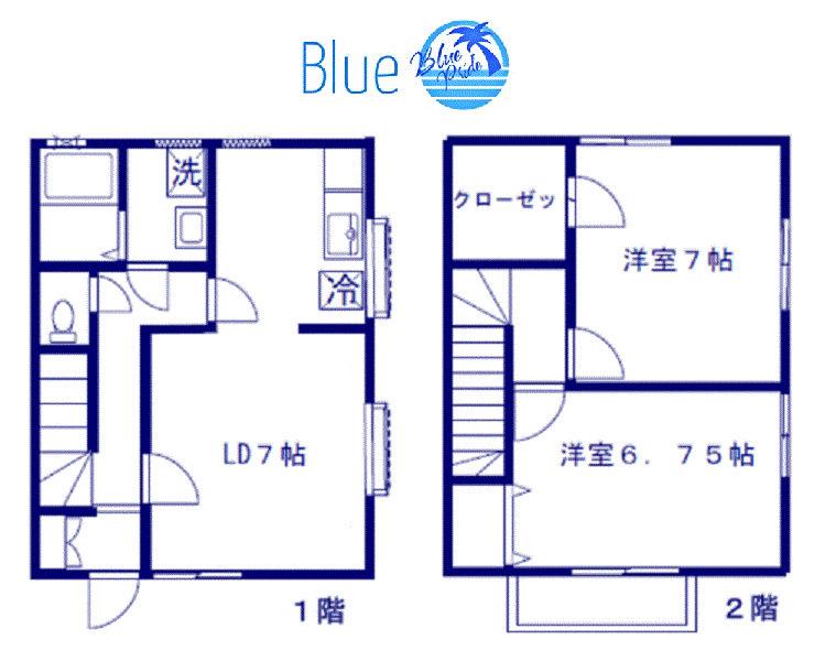 ソフィアM(2LDK/1階)の間取り写真
