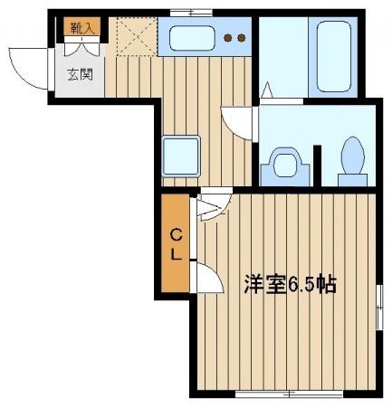 アーク中村橋(1K/2階)の間取り写真