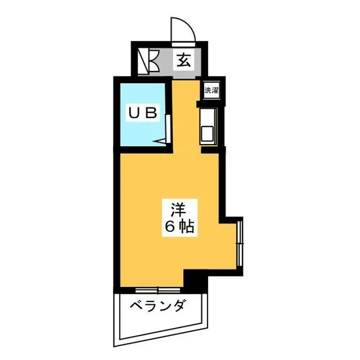 クリオ六浦壱番館 3階階 間取り