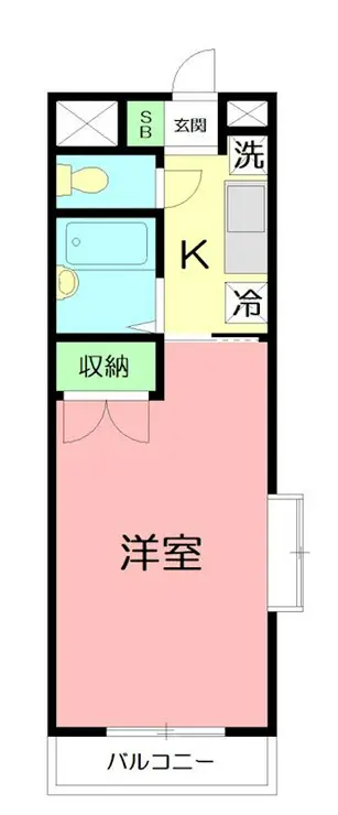 フェリシティ 1階階 間取り