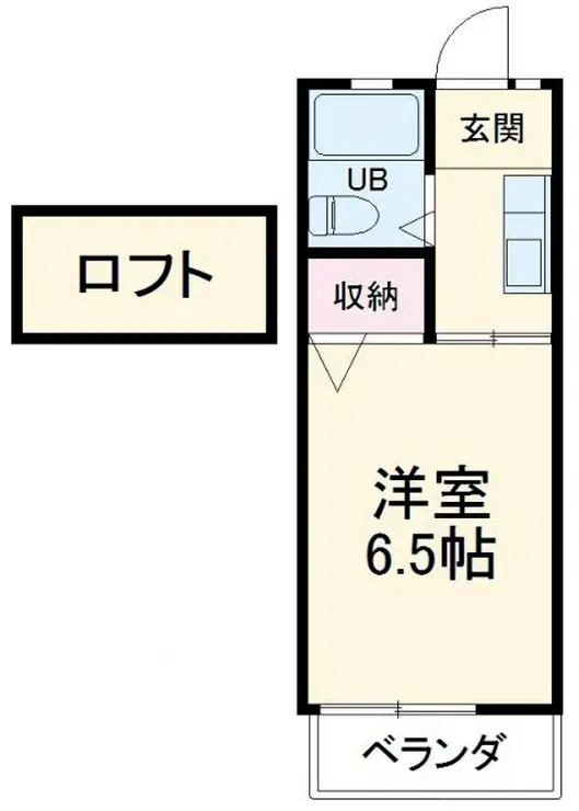 コーポアスカ 1階階 間取り