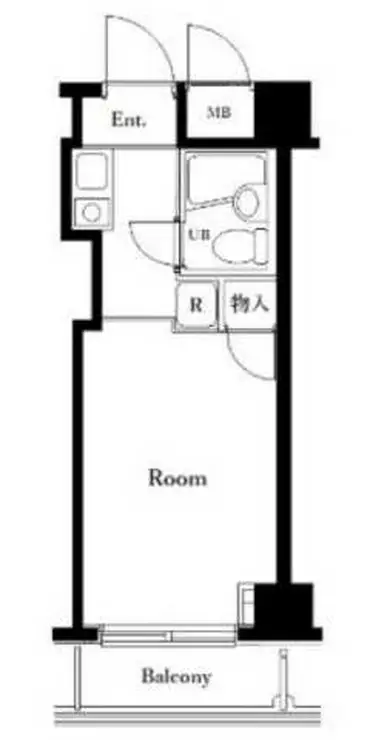 メインステージ新丸子駅前 5階階 間取り