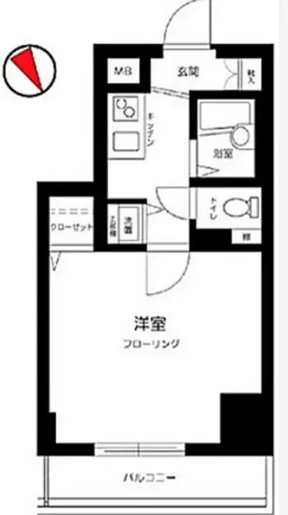ミリオンプラザお茶の水 11階階 間取り