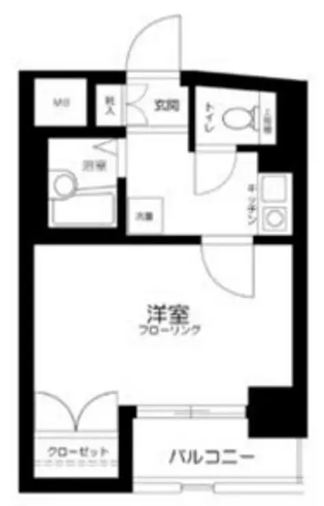 エスコート大森 6階階 間取り