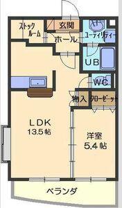 名鉄犬山線 西春駅 徒歩12分 3階建 築20年(1SLDK/3階)の間取り写真