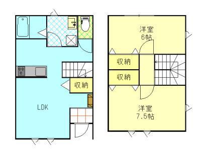 MASTERPIECEML4(2LDK/1階)の間取り写真