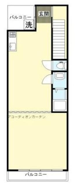 東十条3丁目ビル(1LDK/4階)の間取り写真