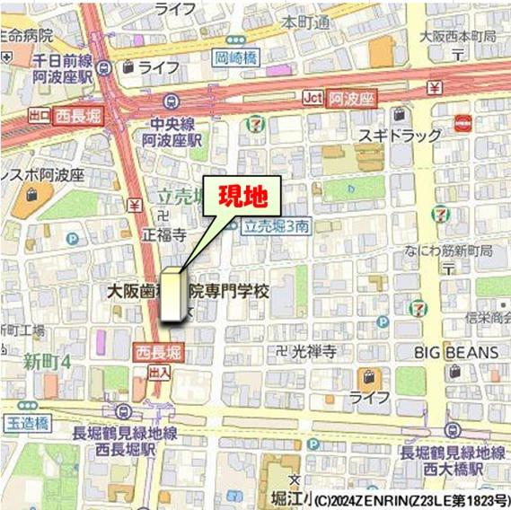 ARTIZA西長堀(1LDK/4階)の間取り写真
