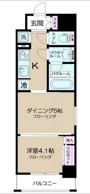 日神デュオステージ本所吾妻橋(1DK/11階)の間取り写真