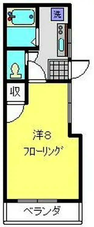 ミハスハイツ 1階階 間取り