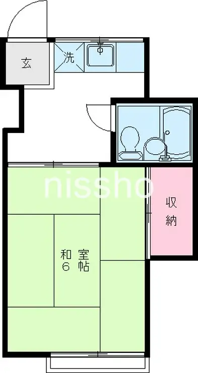 フォルム若花 2階階 間取り