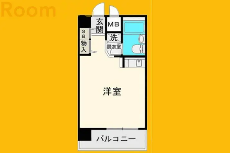 シャルマン中野坂上 4階階 間取り