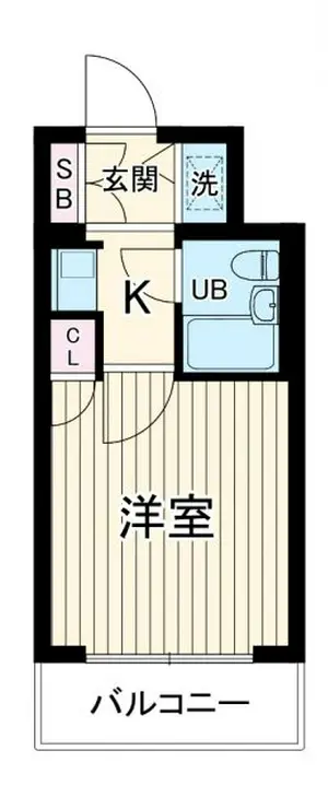 ダイアパレス鷺沼Ⅰ 2階階 間取り