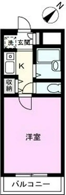 ベルエポック常盤 1階階 間取り