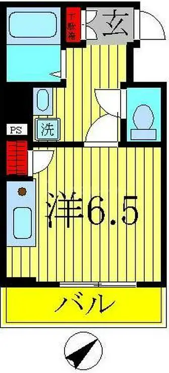 ヴランドール柏中央 7階階 間取り