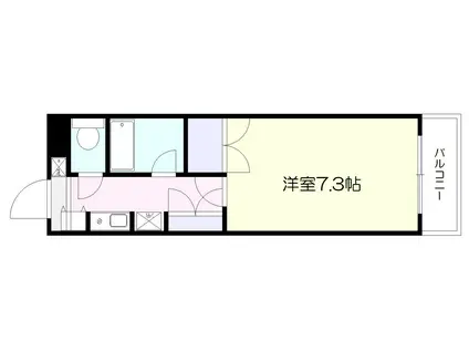 グレイスオオサワ(1K/2階)の間取り写真