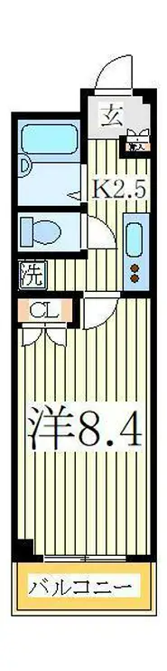 NASIC柏 2階階 間取り