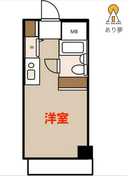 Y・Tアクセス横浜 6階階 間取り