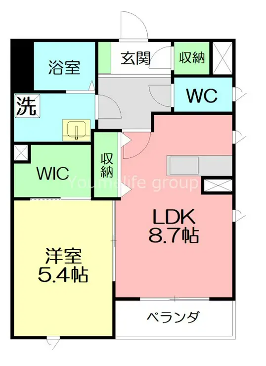 レラパセオ 2階階 間取り