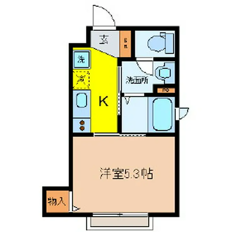 SKYシャンテ 1階階 間取り