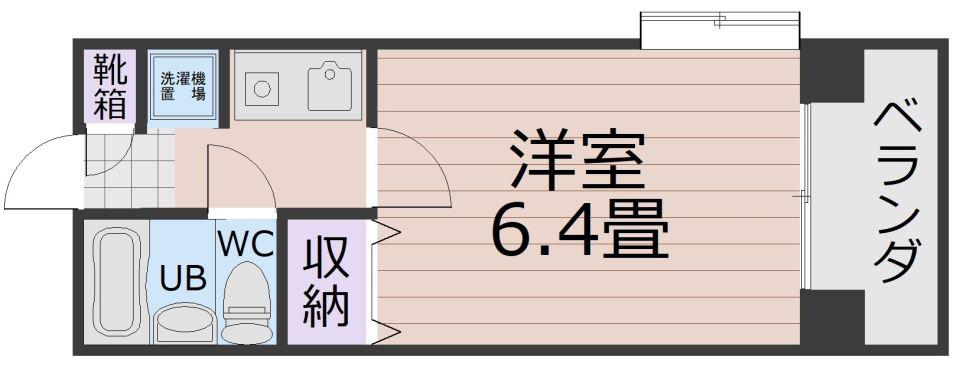 朝日プラザ上之園(1K/7階)の間取り写真