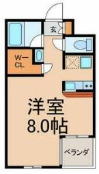 AFORENCE(ワンルーム/3階)の間取り写真