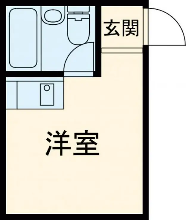 ハイツ上の台 2階階 間取り