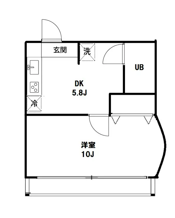 アビターレ綱島 3階階 間取り