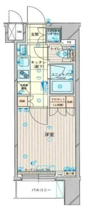 ルーブル仲六郷弐番館 5階階 間取り