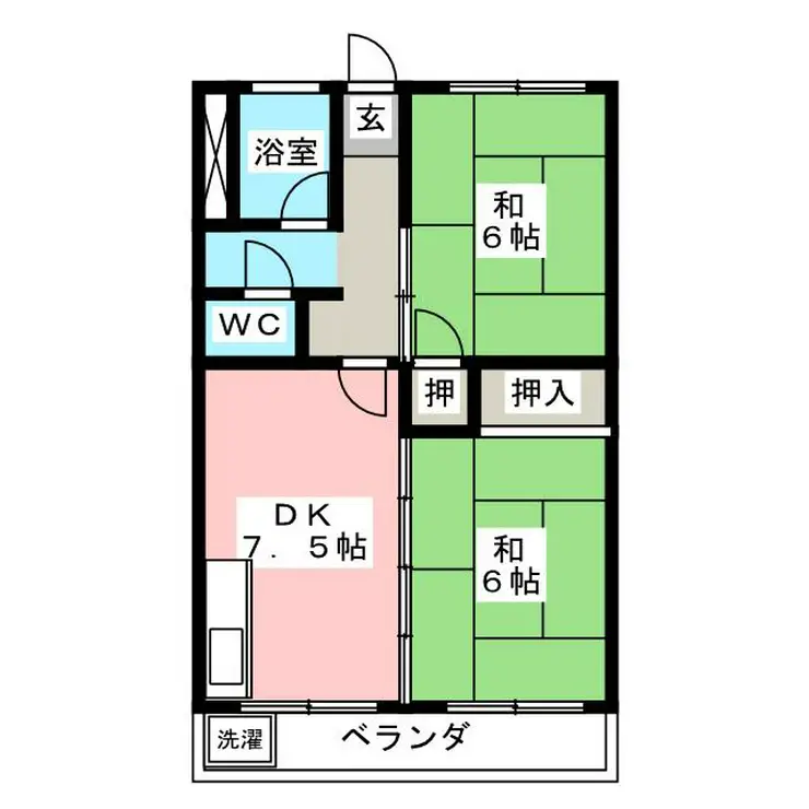 三沢ビル 1階階 間取り