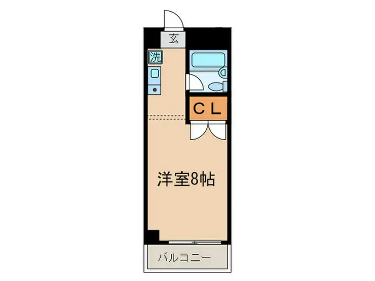 ハイム西早稲田 1階階 間取り