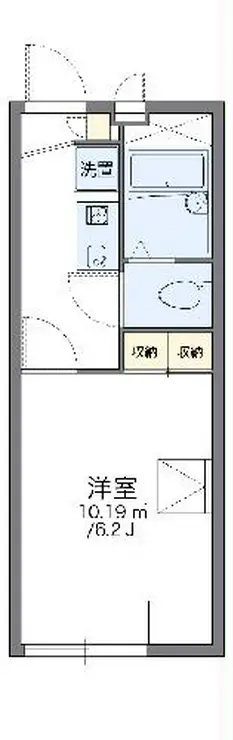 レオパレスカンパネラ 2階階 間取り