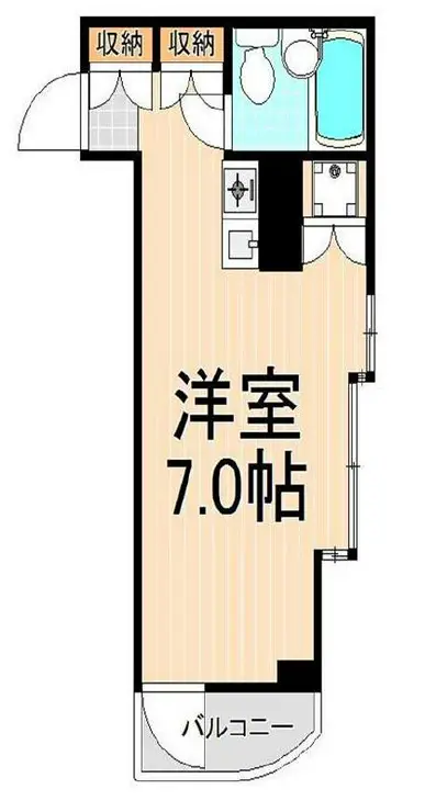 ホワイトシティ 3階階 間取り