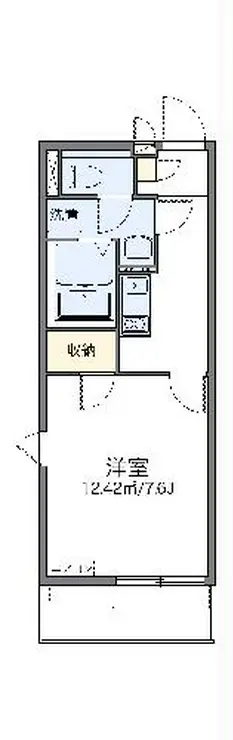 レオネクストブラザーズハイツ 2階階 間取り