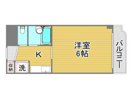 朝日蔵前プラザ(ワンルーム/9階)の間取り写真