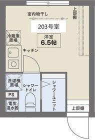 COCOFLAT笹塚III(ワンルーム/2階)の間取り写真