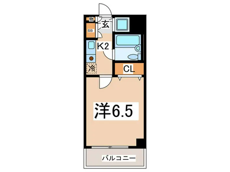 ウエスト23横浜 2階階 間取り