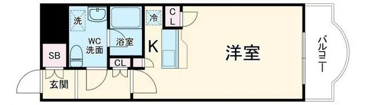 ガーデンハイム1 2階階 間取り