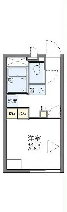 レオパレスコヅチ 1階階 間取り