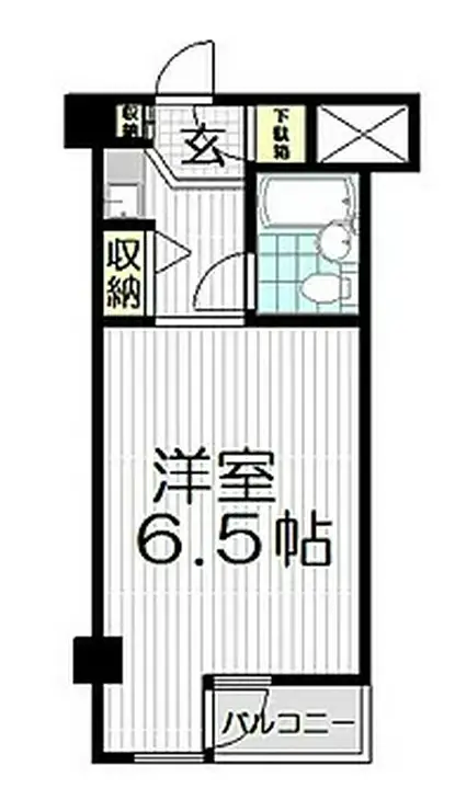 キャッスルマンション狭山祇園 2階階 間取り