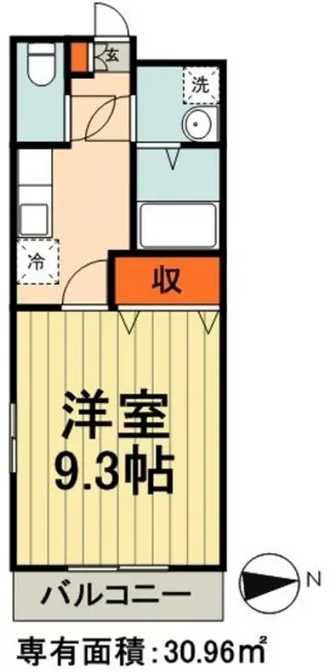 エスポアール・ソガ 3階階 間取り